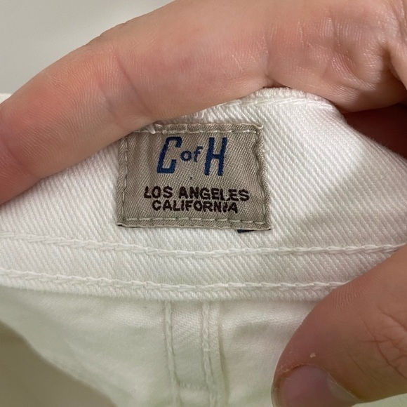 Citizens of Humanity Dani Cropped White Jeans 31 - Picture 8 of 11